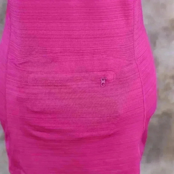 Athleta Womens Tank Top Pink Racerback Athletic Workout Sleeveless Shirt Small - Picture 10 of 15